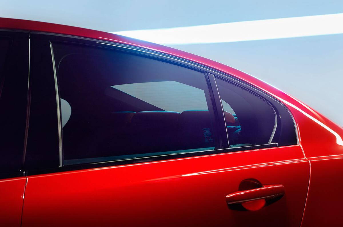 Jaguar XE revealed ahead of 2015 launch Jaguar XE revealed ahead of 2015 launch