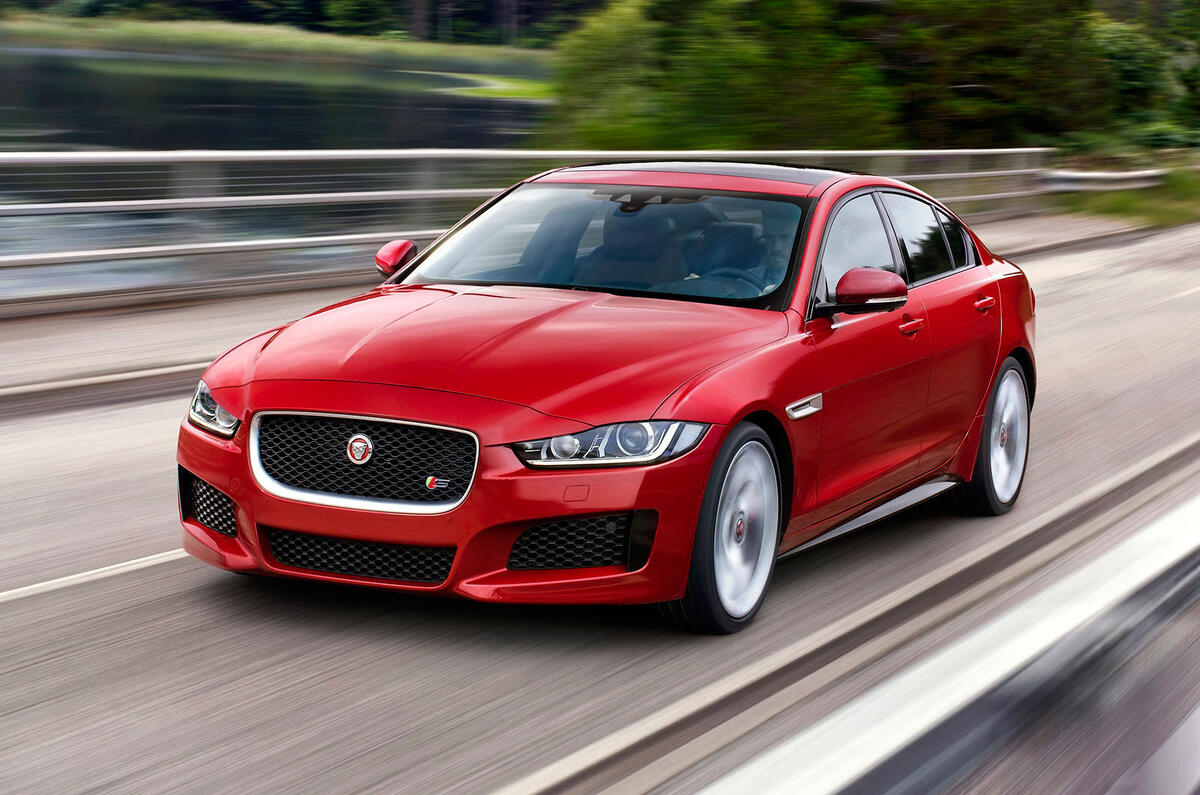 Jaguar XE revealed ahead of 2015 launch Jaguar XE revealed ahead of 2015 launch
