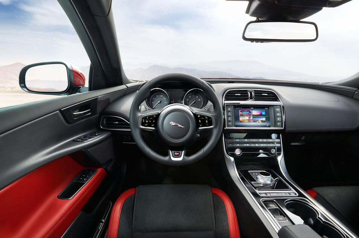 Jaguar XE revealed ahead of 2015 launch Jaguar XE revealed ahead of 2015 launch