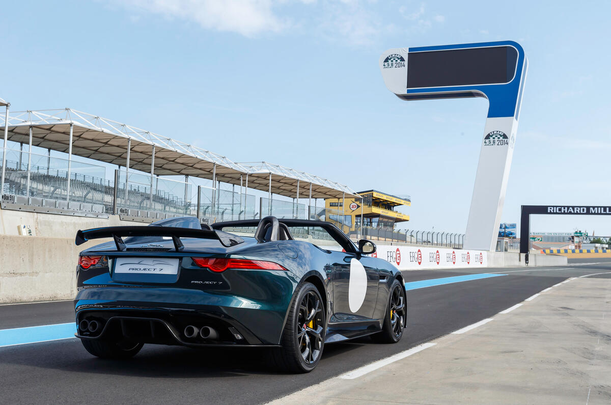 no title Jaguar F-type Project 7 sold out in the UK