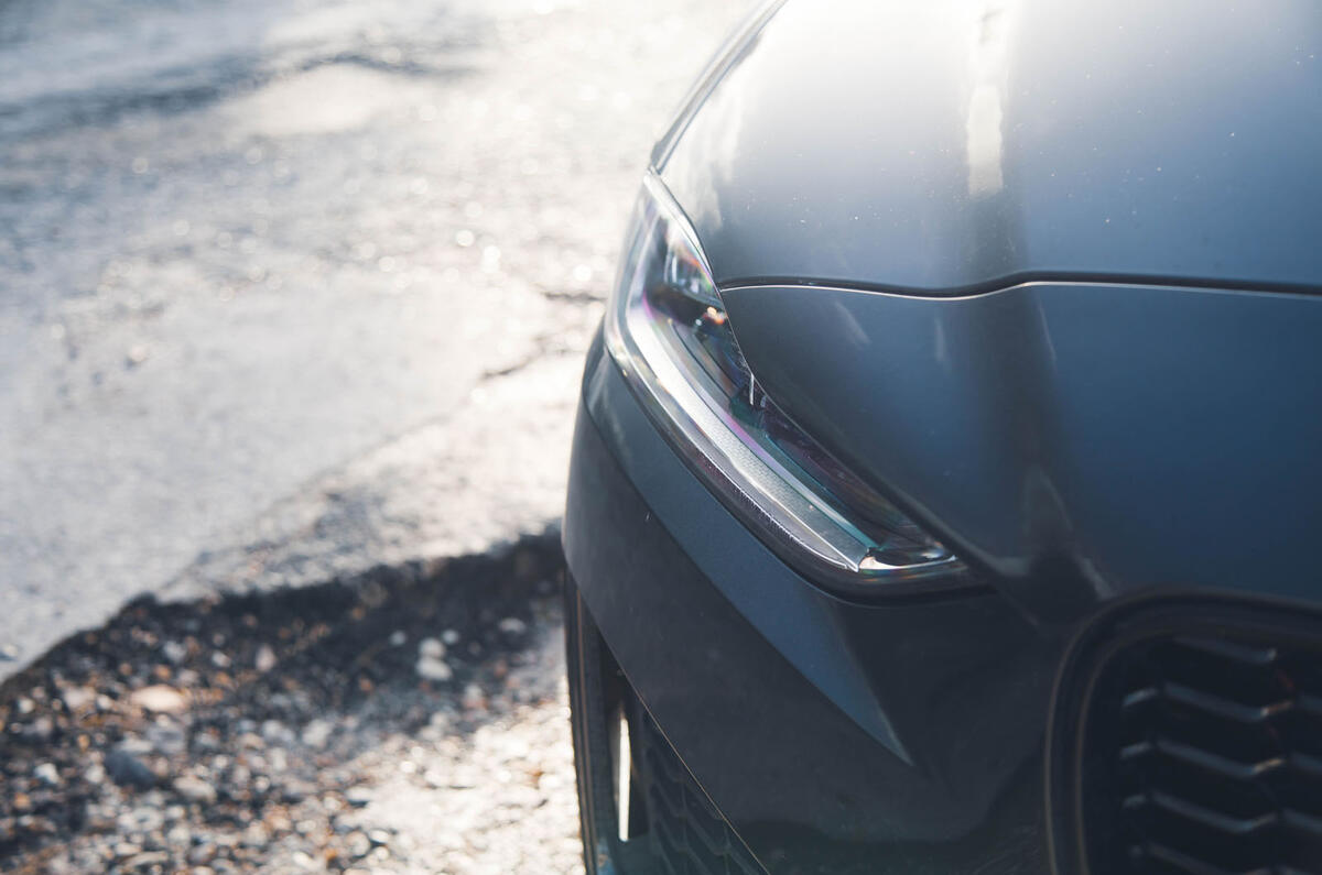 jaguar xe update review 2024 06 headlight