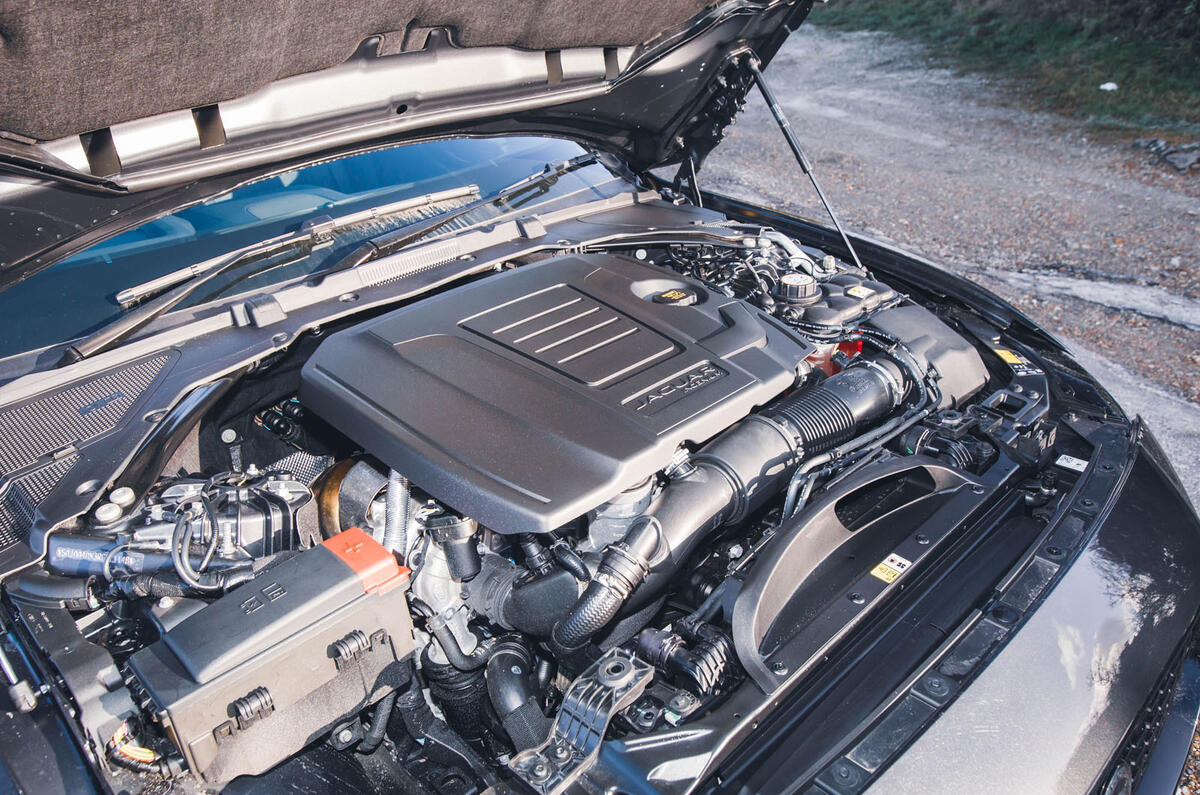 jaguar xe update review 2024 18 engine