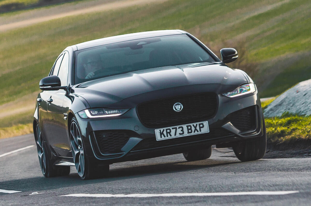 jaguar xe update review 2024 20 cornering