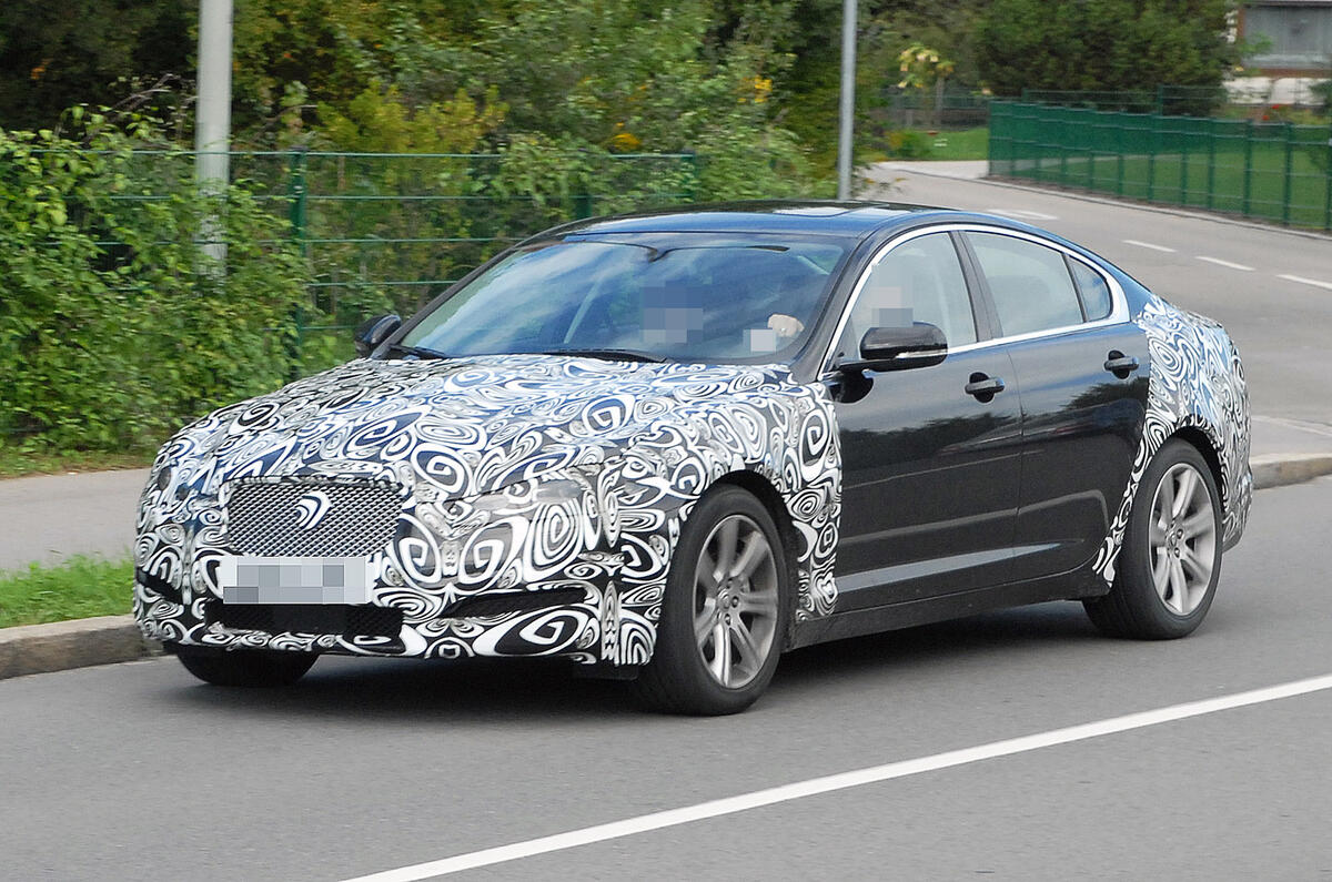 no title Jaguar XF facelift - first pics