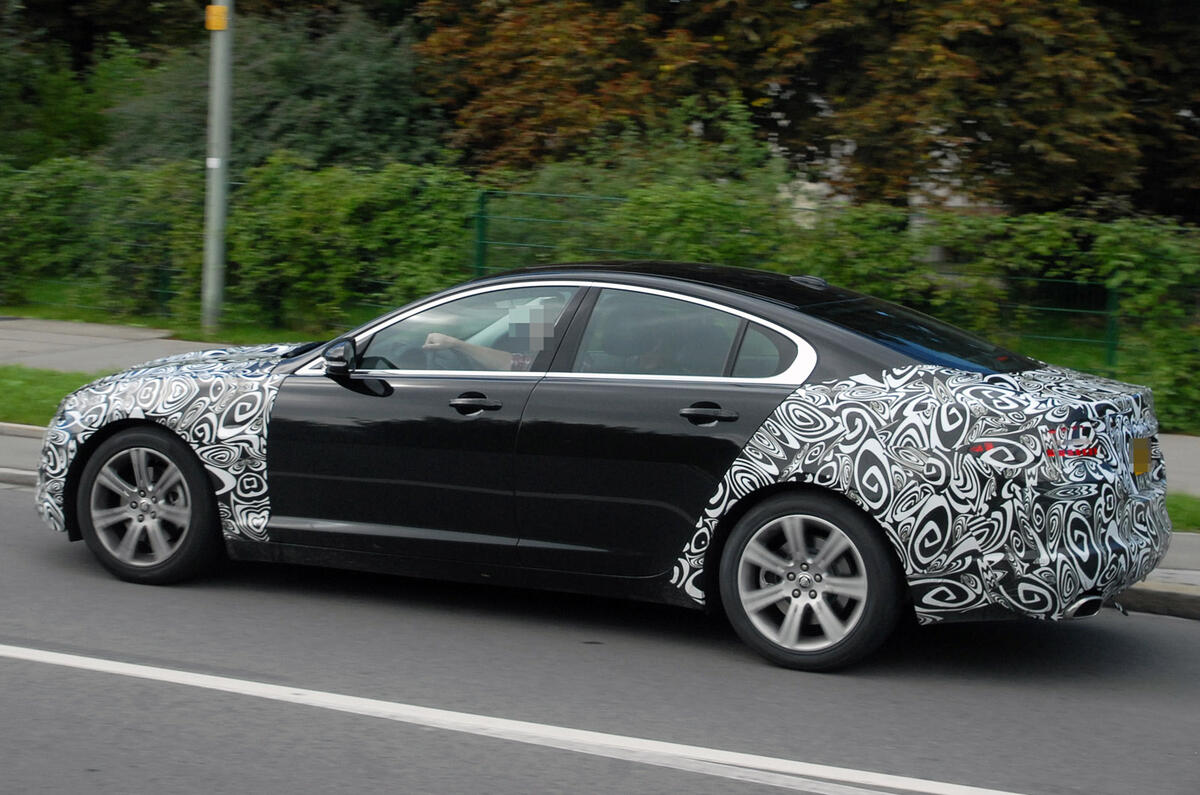 no title Jaguar XF facelift - first pics
