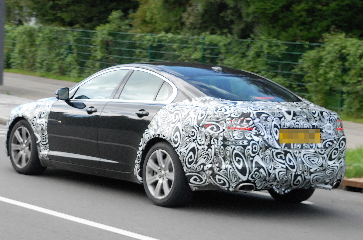 no title Jaguar XF facelift - first pics