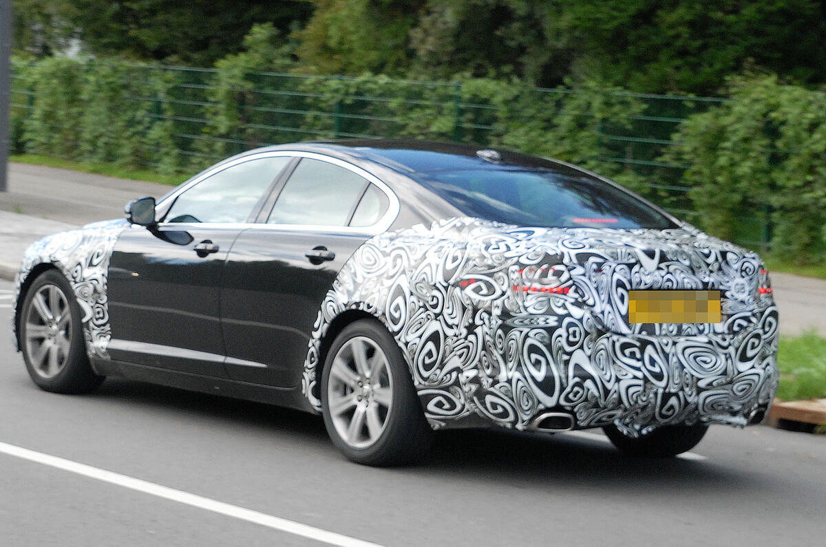 no title Jaguar XF facelift - first pics