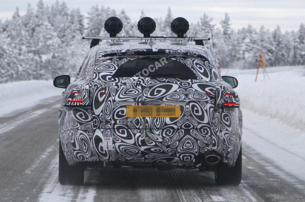 no title Jaguar XF Sportbrake scooped