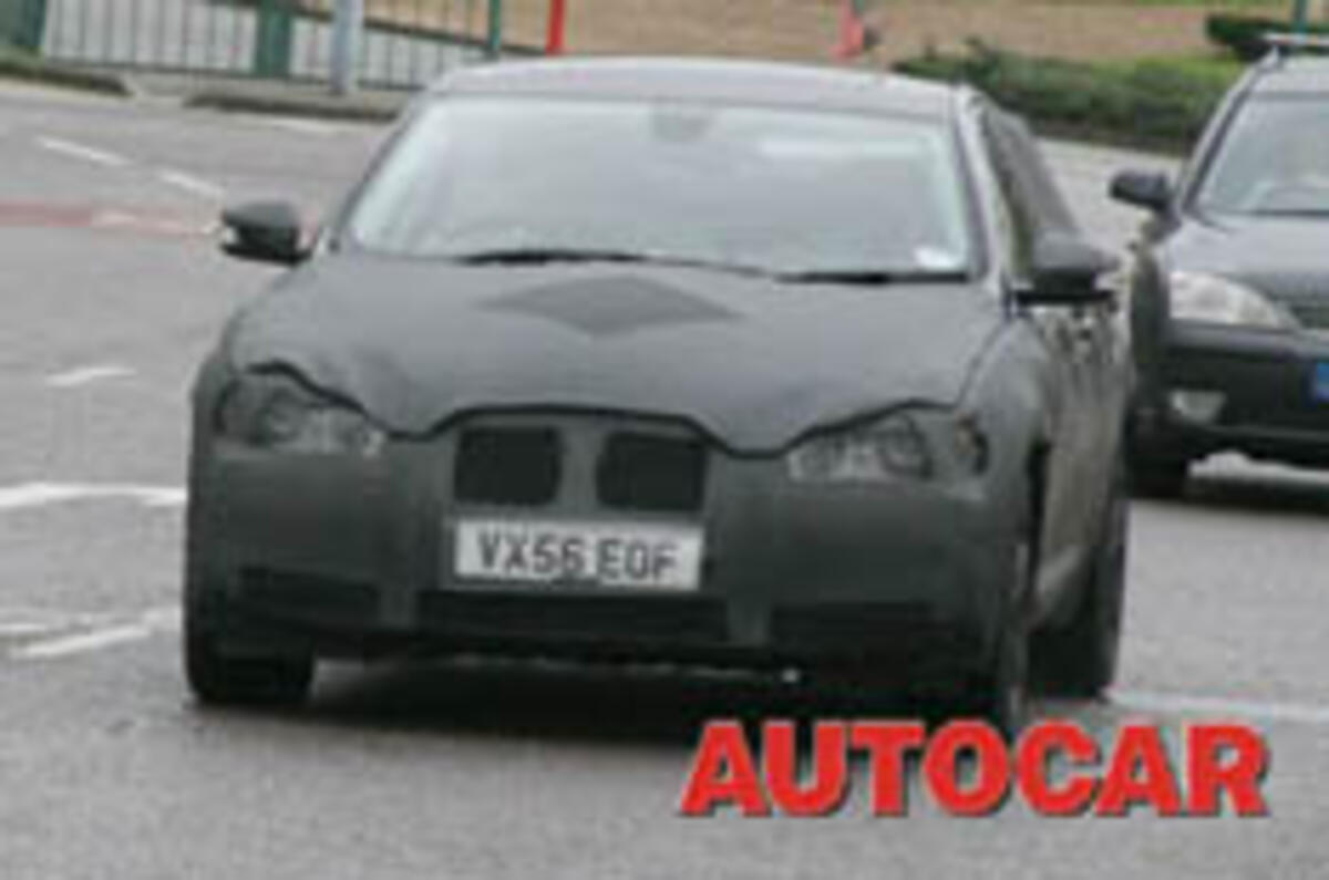Next Jag S-type spied