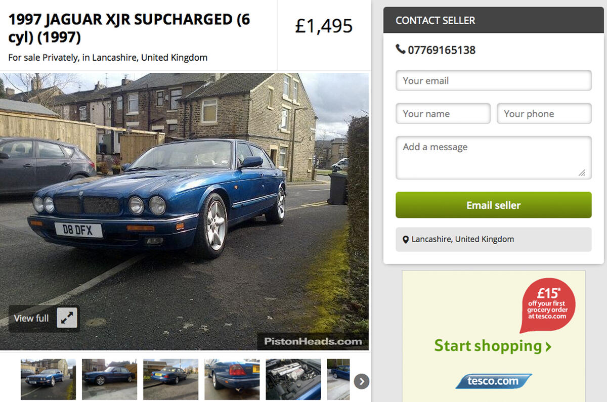 To buy or not to buy? 1997 Jaguar XJR for £1495