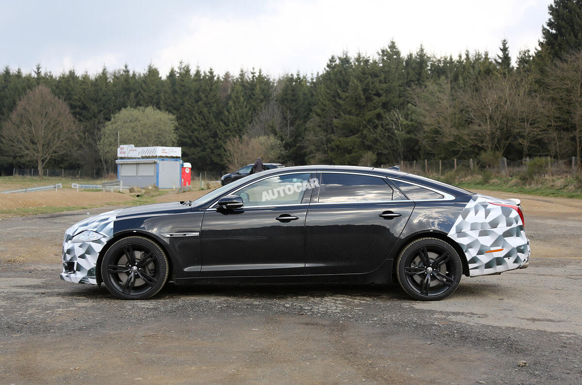 Updated Jaguar XJ-R spotted testing Updated Jaguar XJ-R spotted testing