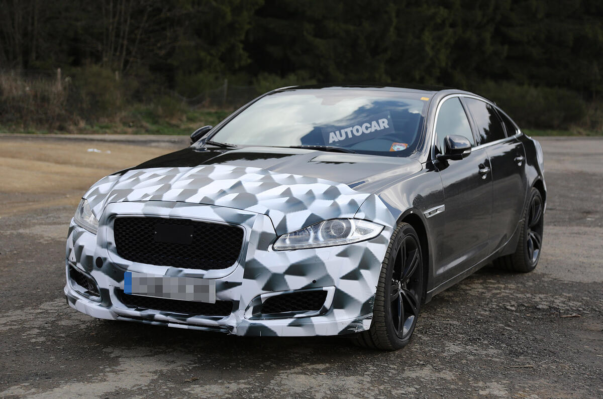 Updated Jaguar XJ-R spotted testing Updated Jaguar XJ-R spotted testing