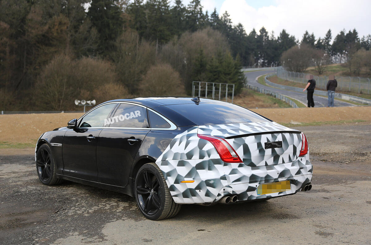 Updated Jaguar XJ-R spotted testing Updated Jaguar XJ-R spotted testing