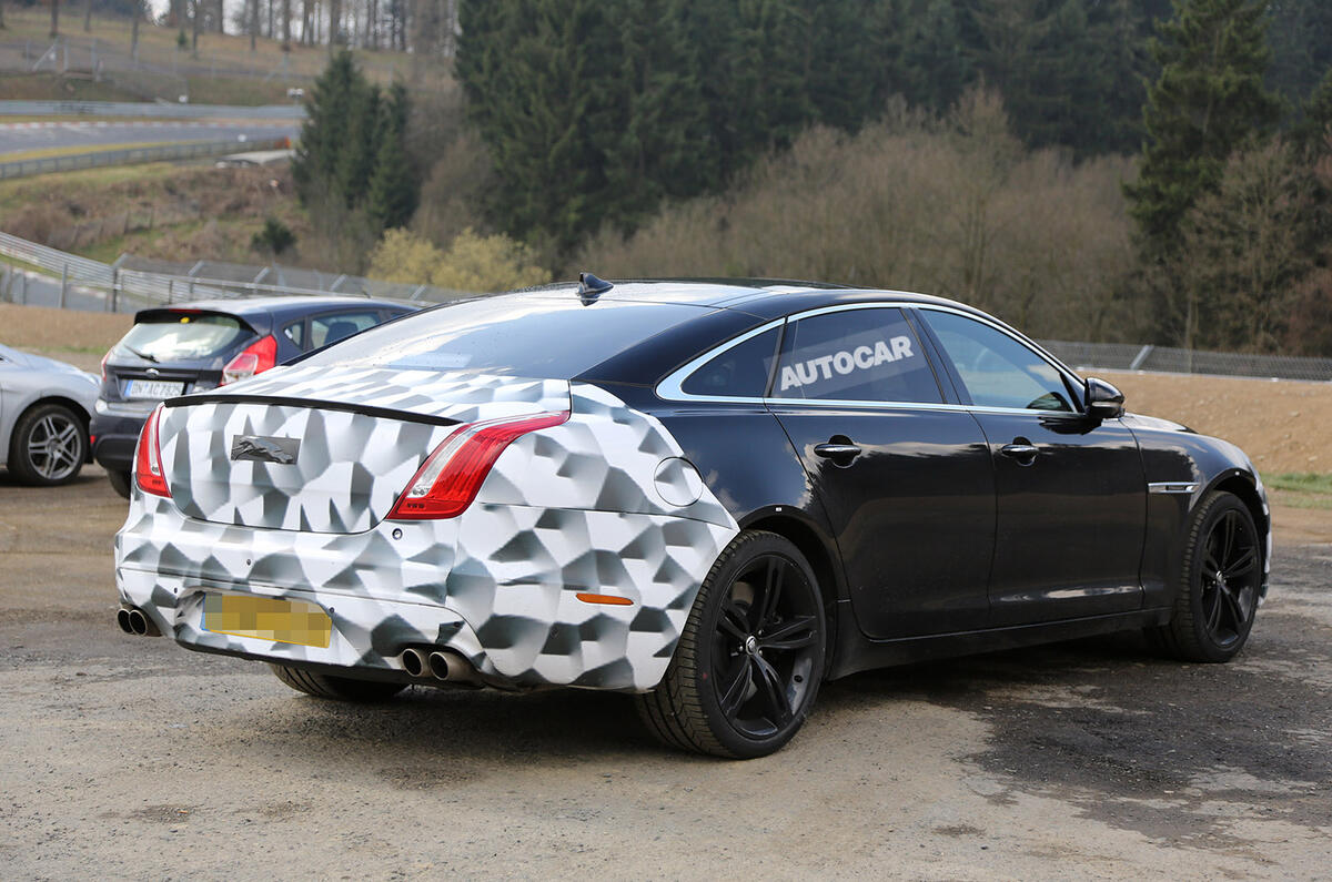Updated Jaguar XJ-R spotted testing Updated Jaguar XJ-R spotted testing