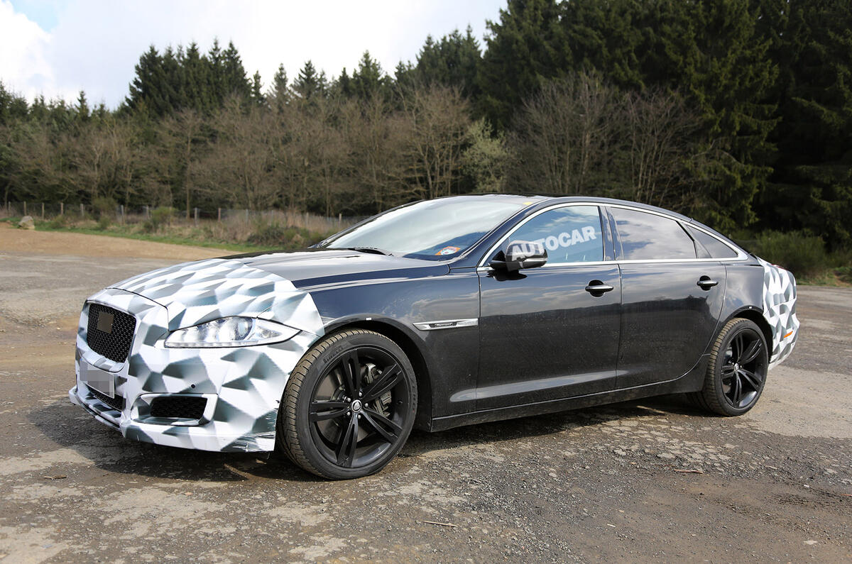 Updated Jaguar XJ-R spotted testing Updated Jaguar XJ-R spotted testing