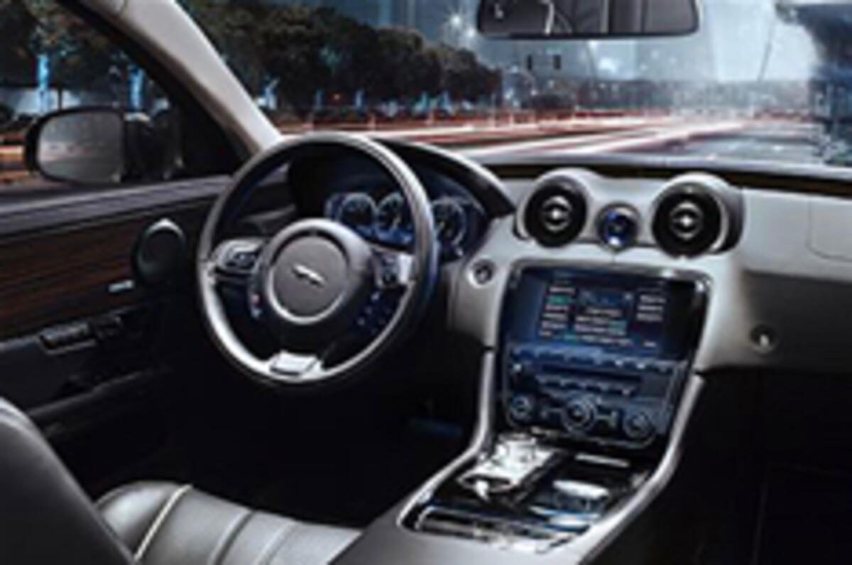 Jag XJ screen may be illegal