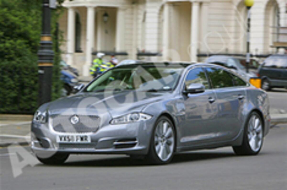 Jaguar XJ's public debut