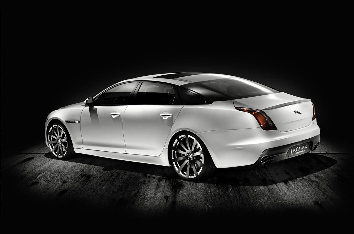 no title Jaguar XJ concept hints at XJR