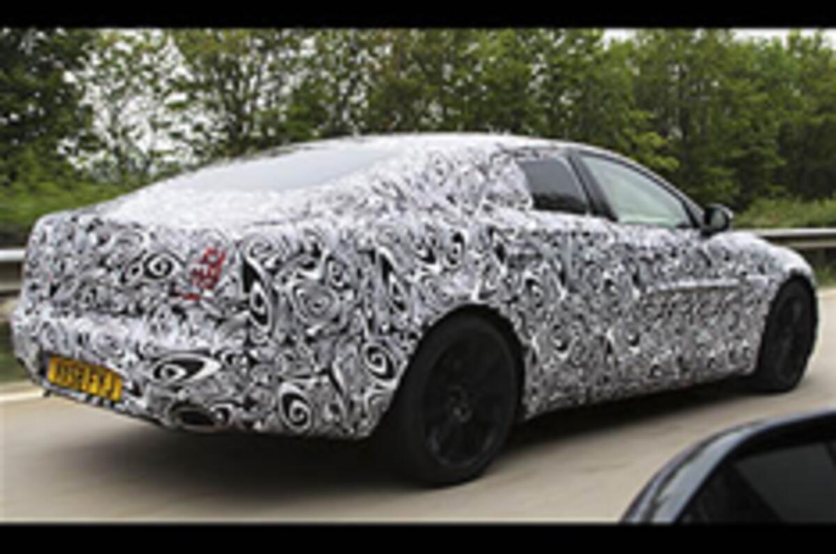 Jaguar XJ spy video
