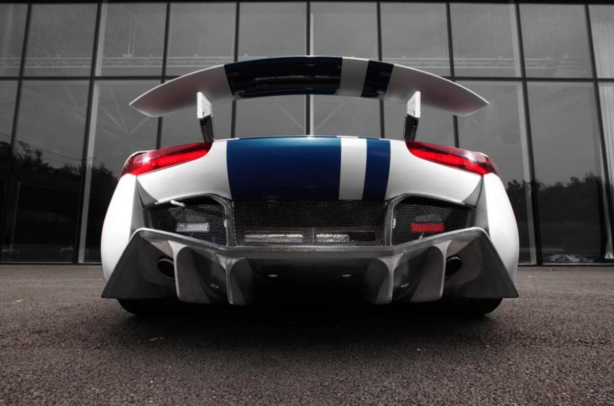 Jaguar C-X75 rear diffuser