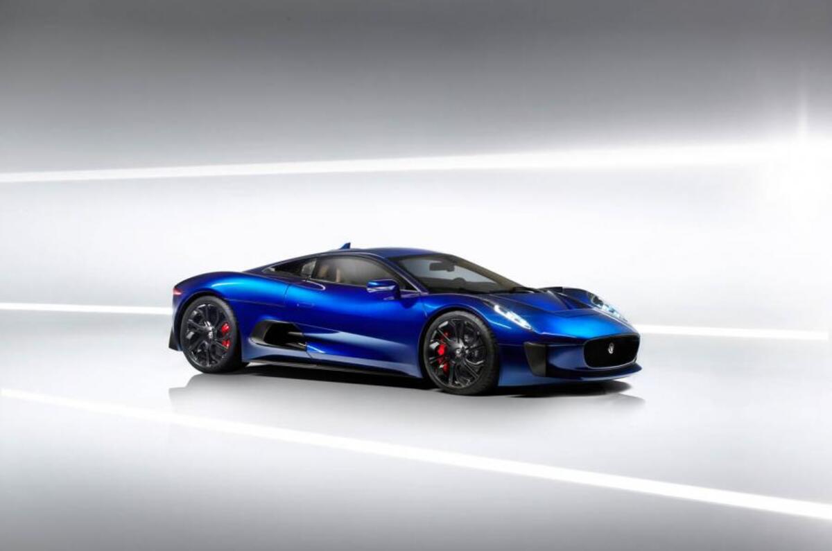 Jaguar C-X75 side profile