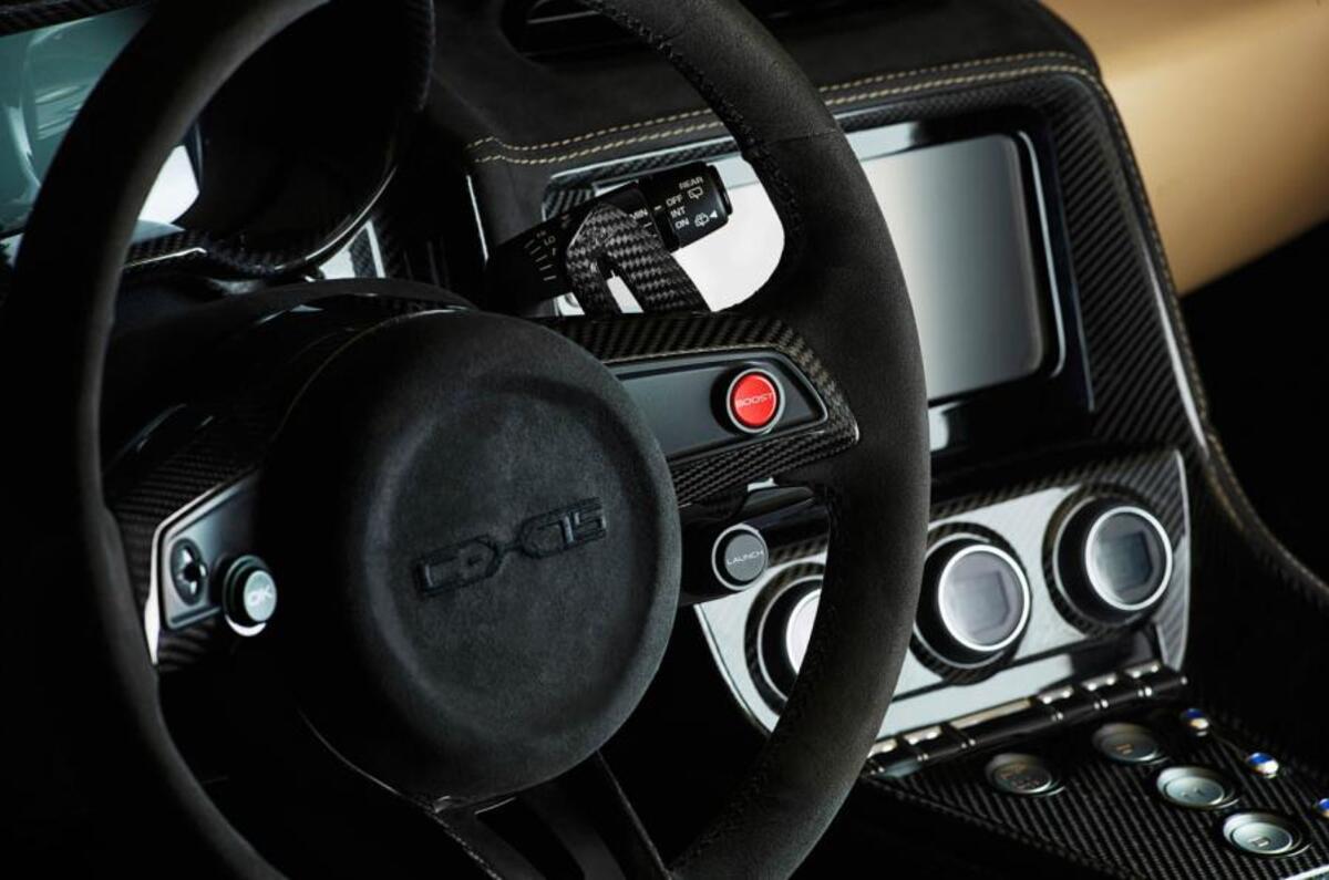Jaguar C-X75 dashboard