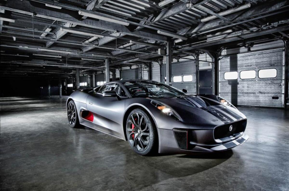 The 850bhp Jaguar C-X75 hypercar