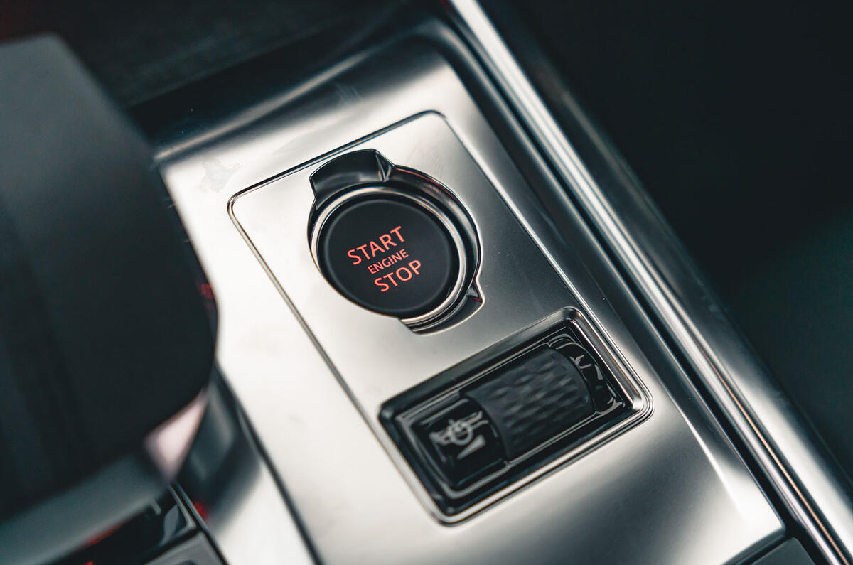 Jaguar XF Sportbrake start button Jaguar XF Sportbrake start button