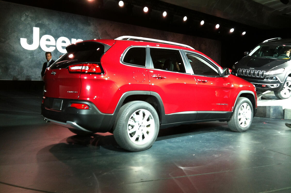 no title New York motor show: Jeep Cherokee