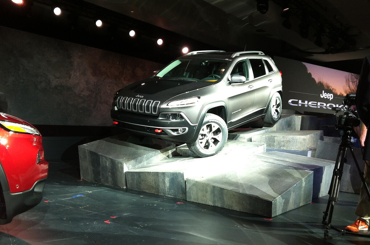 no title New York motor show: Jeep Cherokee