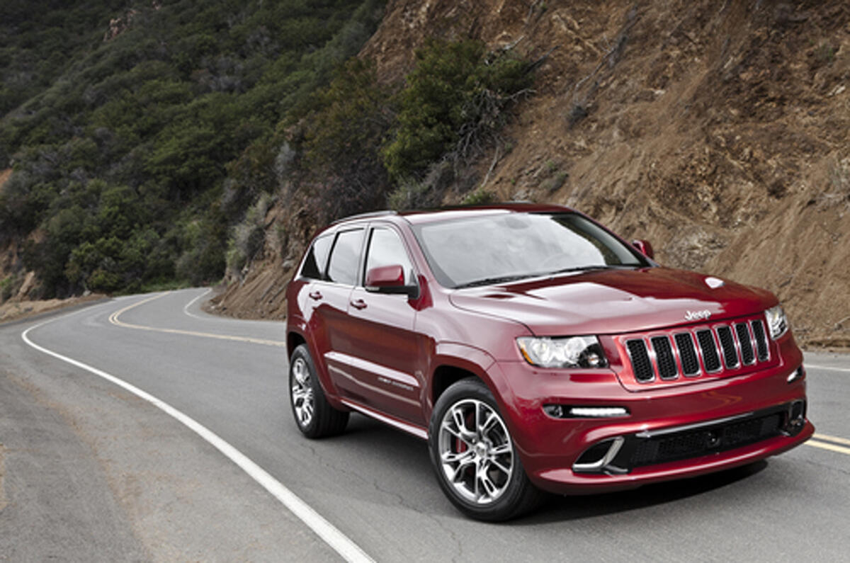 New York show: Jeep Grand Cherokee SRT8