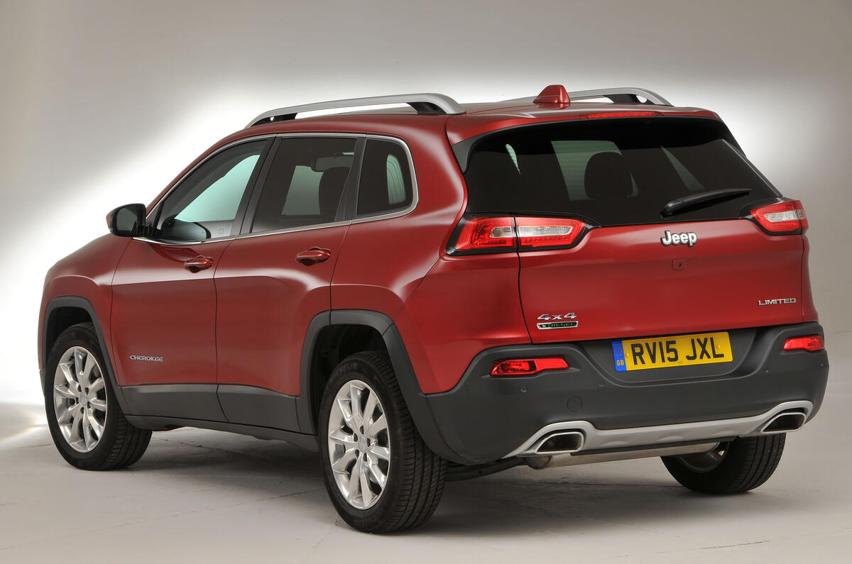 Jeep Cherokee rear quarter
