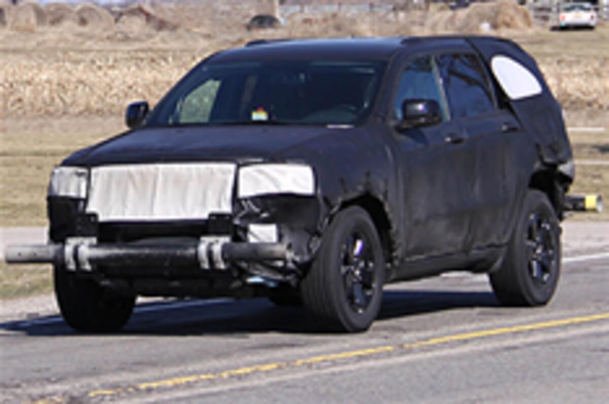 Next Jeep Grand Cherokee spied