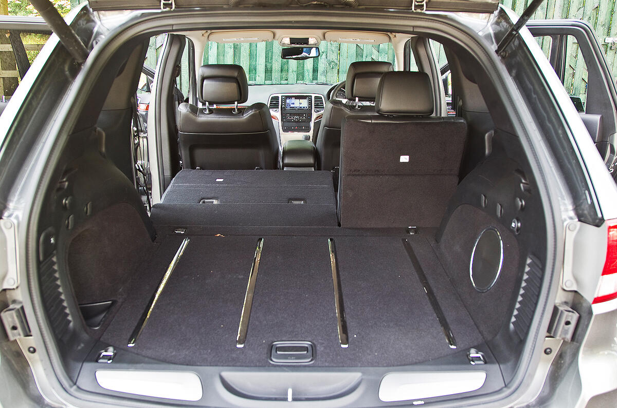 Jeep Grand Cherokee boot space