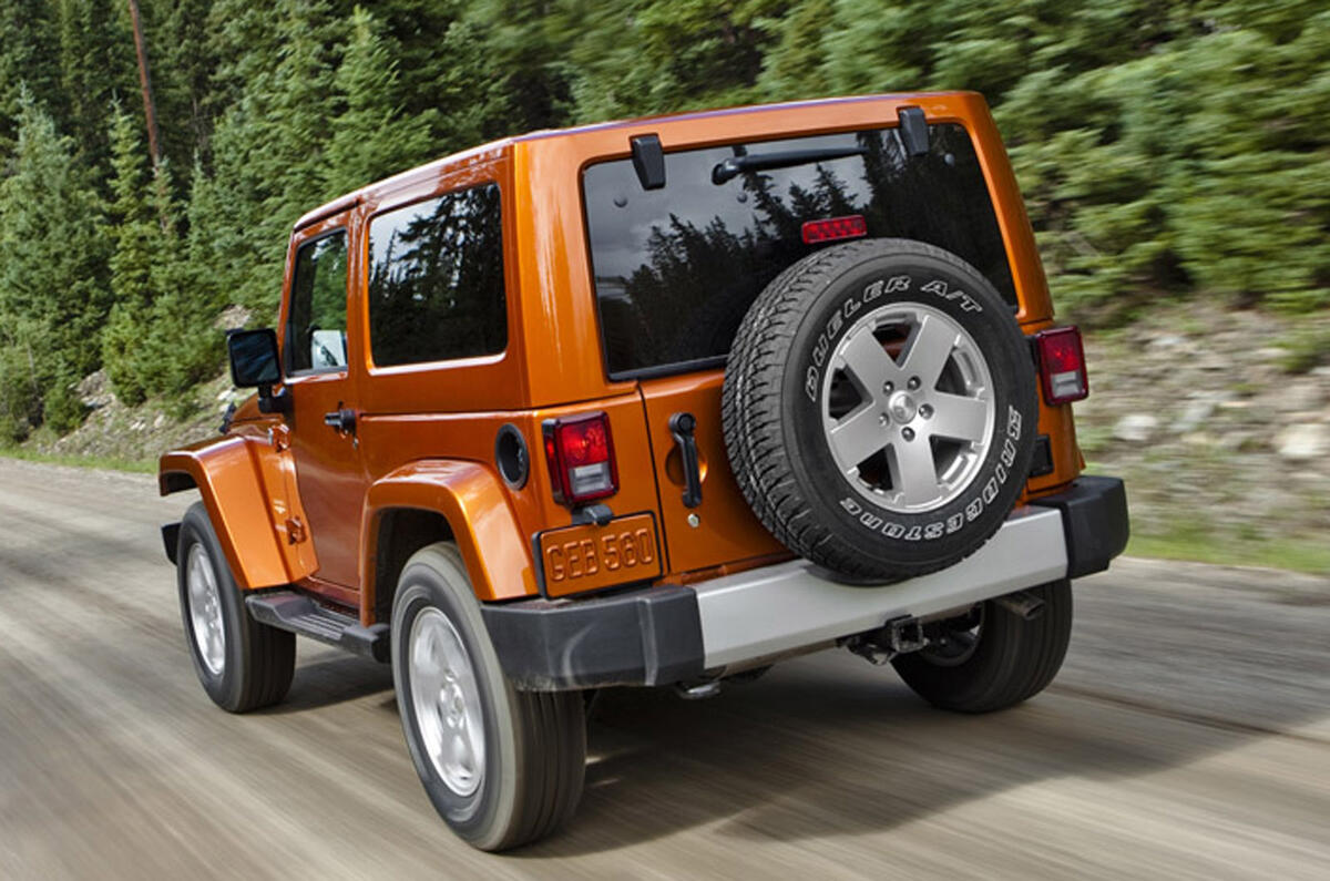Paris motor show: Jeep Wrangler
