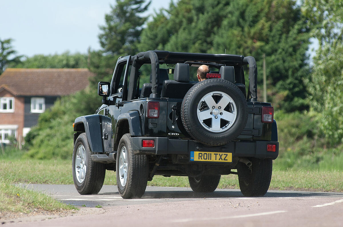 Jeep Wrangler convertible