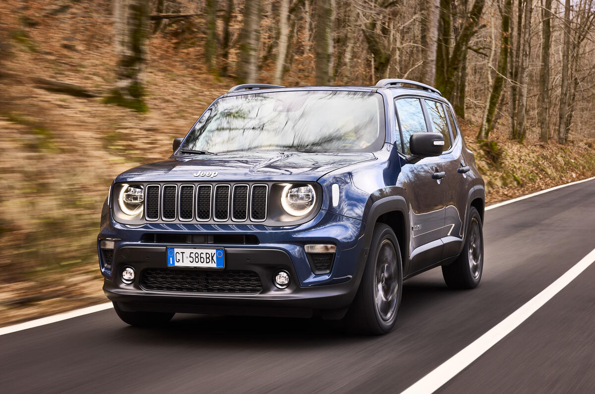 Jeep Renegade front dynamic
