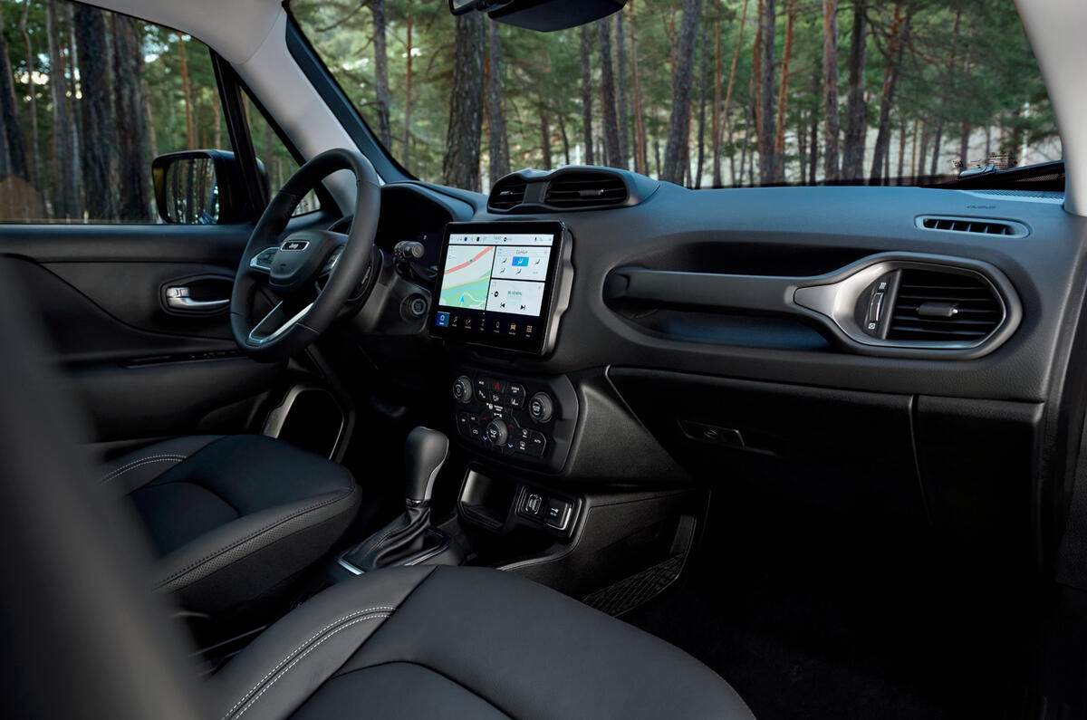 Jeep Renegade  interior