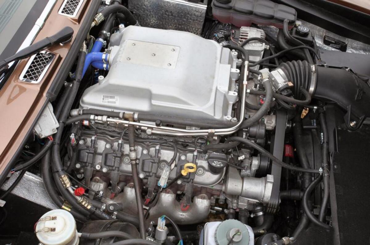 6.2-litre V8 LSA JIA Interceptor R engine