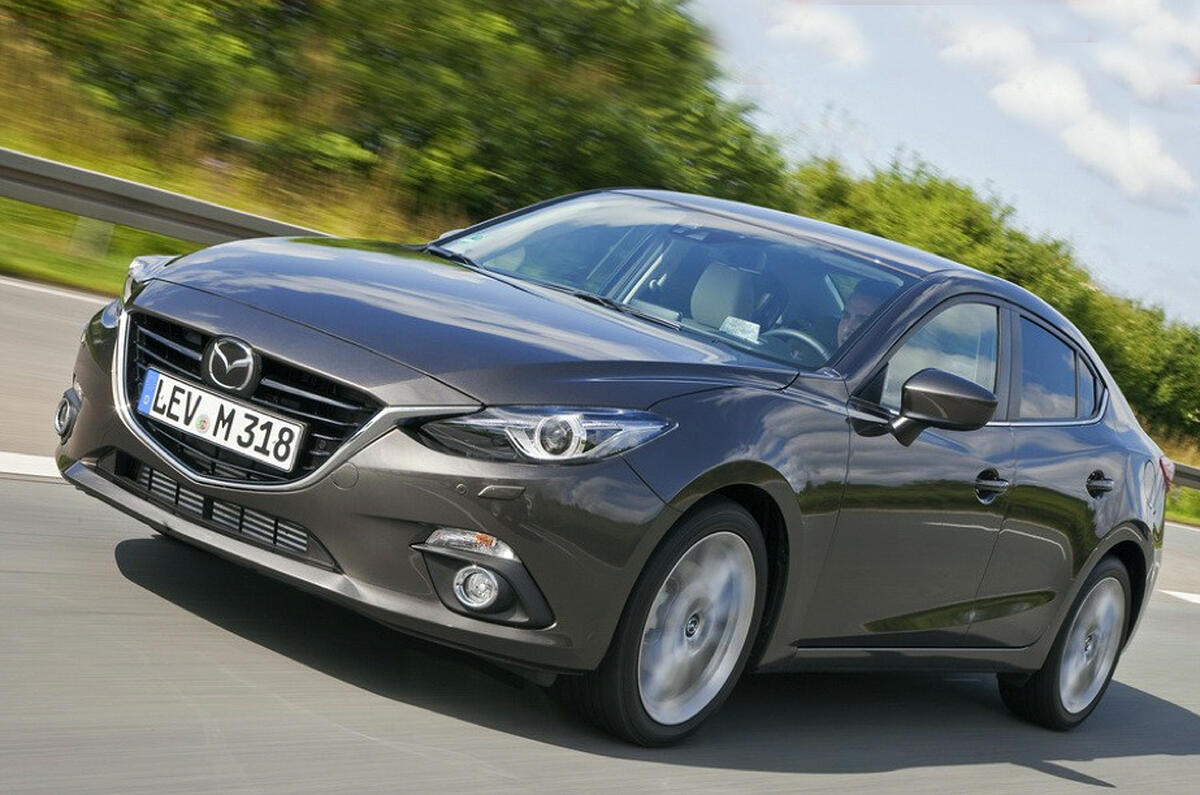 New Mazda 3 Saloon images leaked