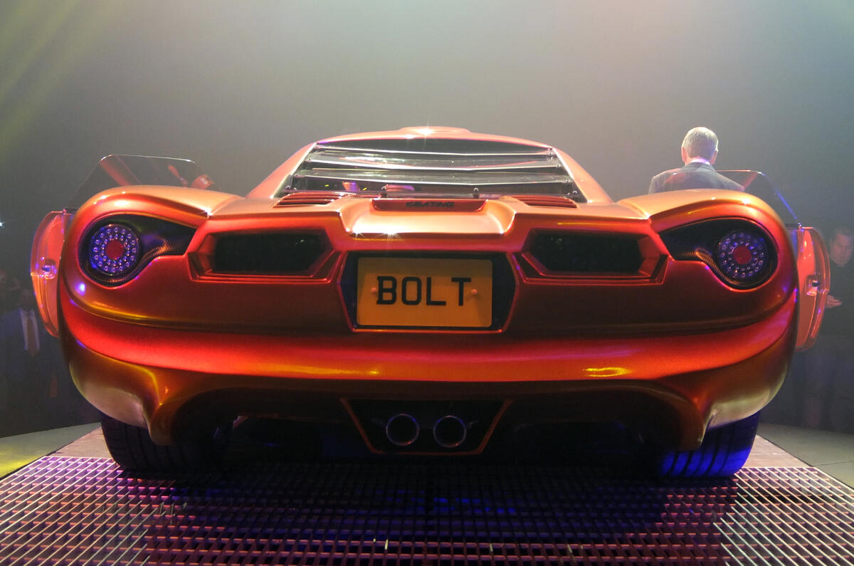 Keating The Bolt supercar