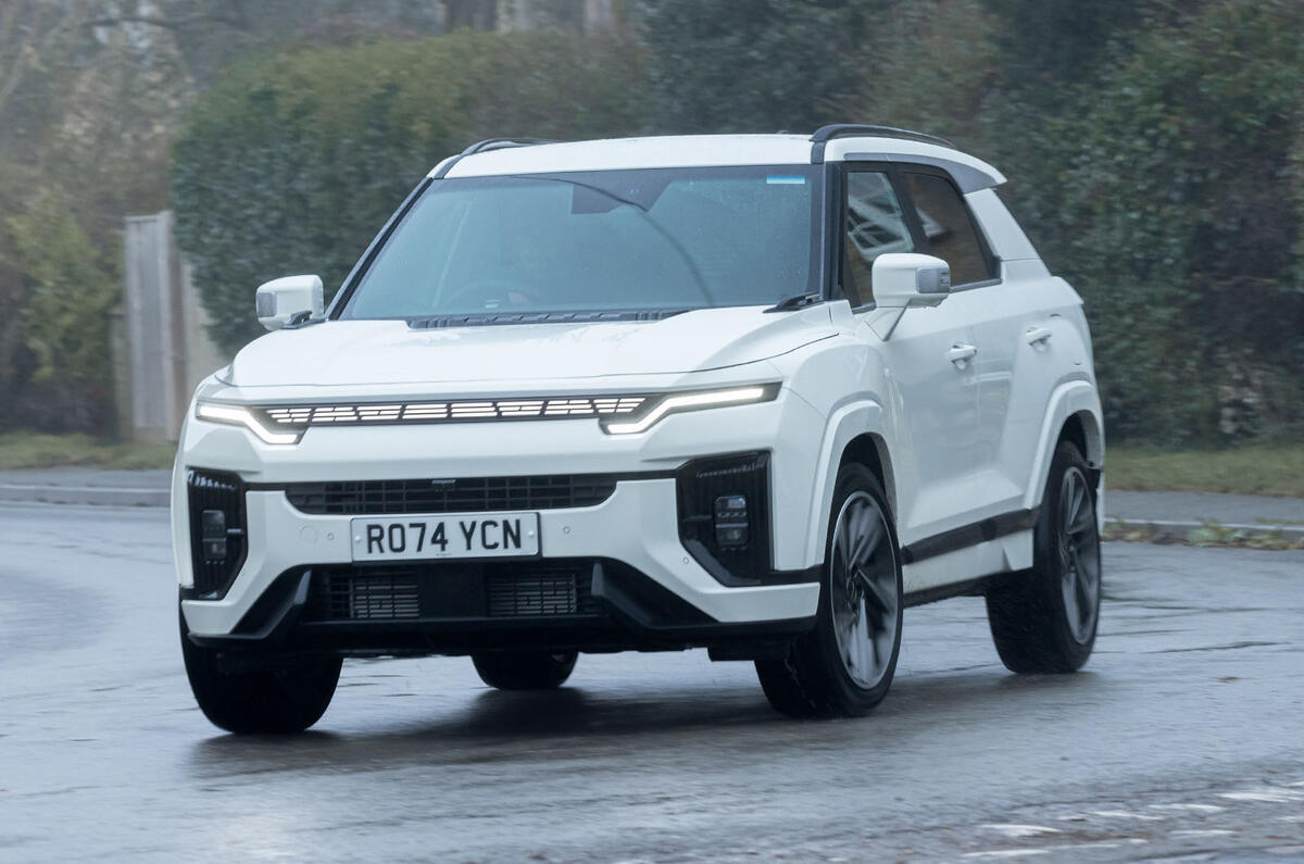 KGM Actyon review 2025003 front cornering