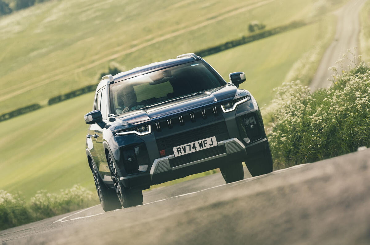 KGM Torres review 2025 21 front cornering