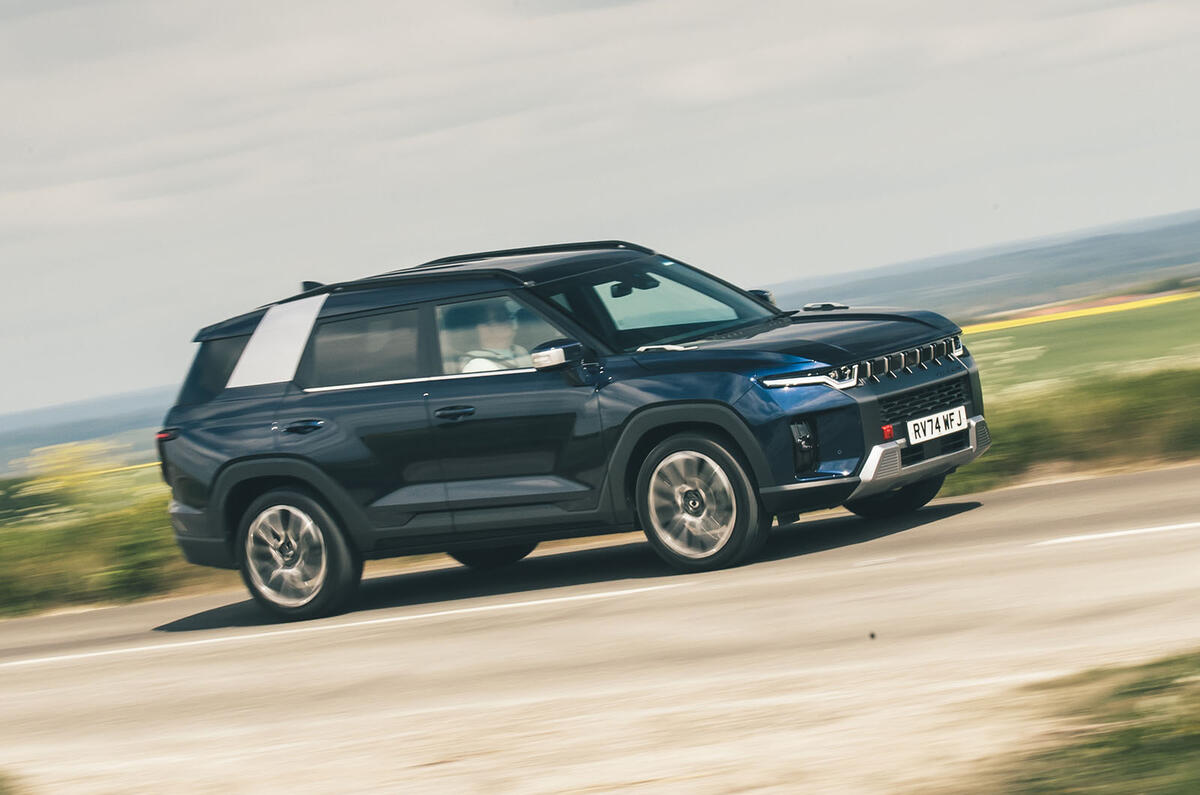 KGM Torres review 2025 24 front cornering