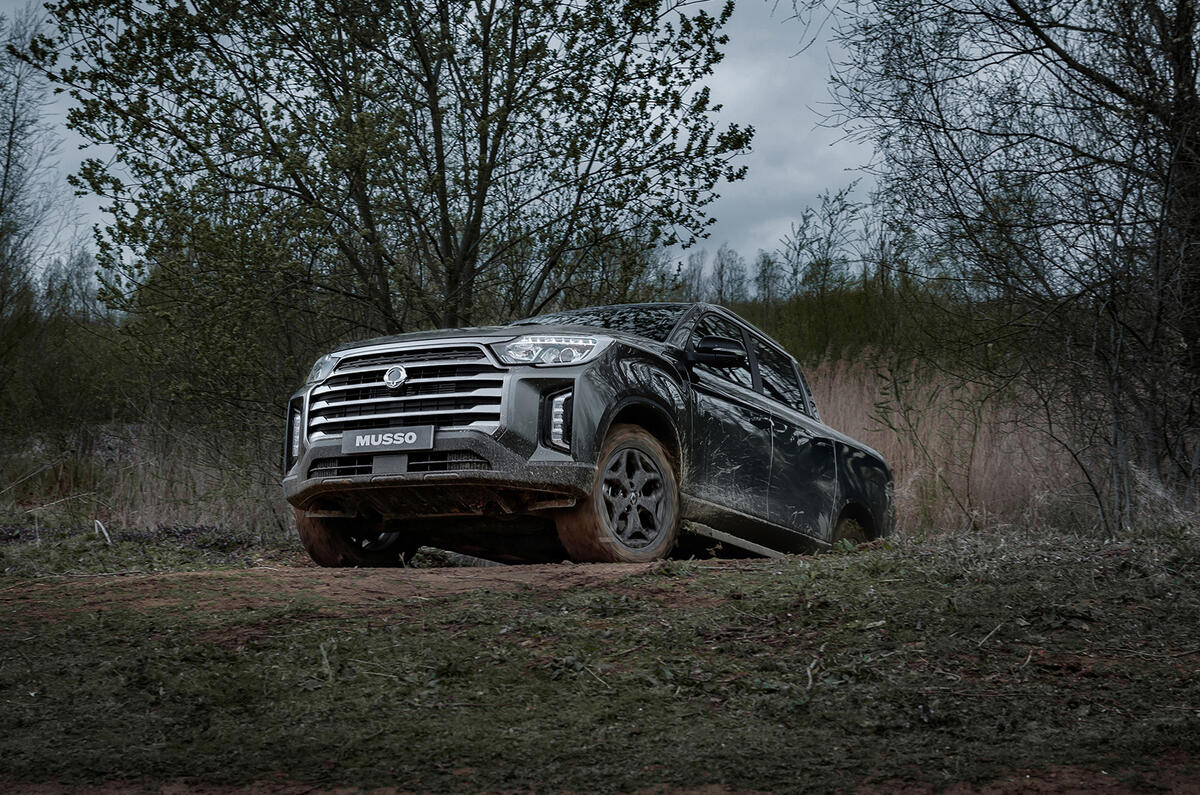 KGM Musso offroad KGM Musso offroad