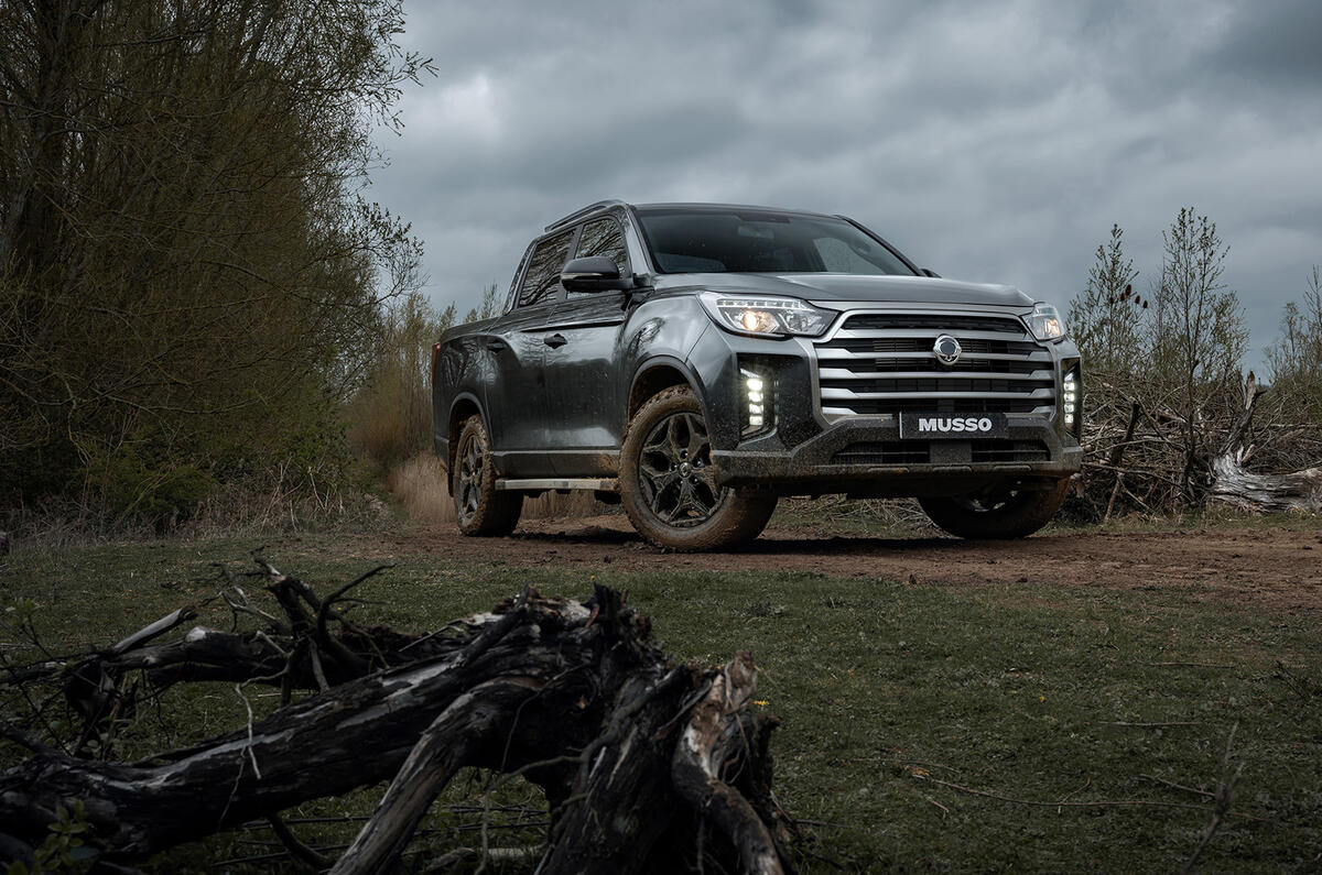 KGM Musso static KGM Musso static