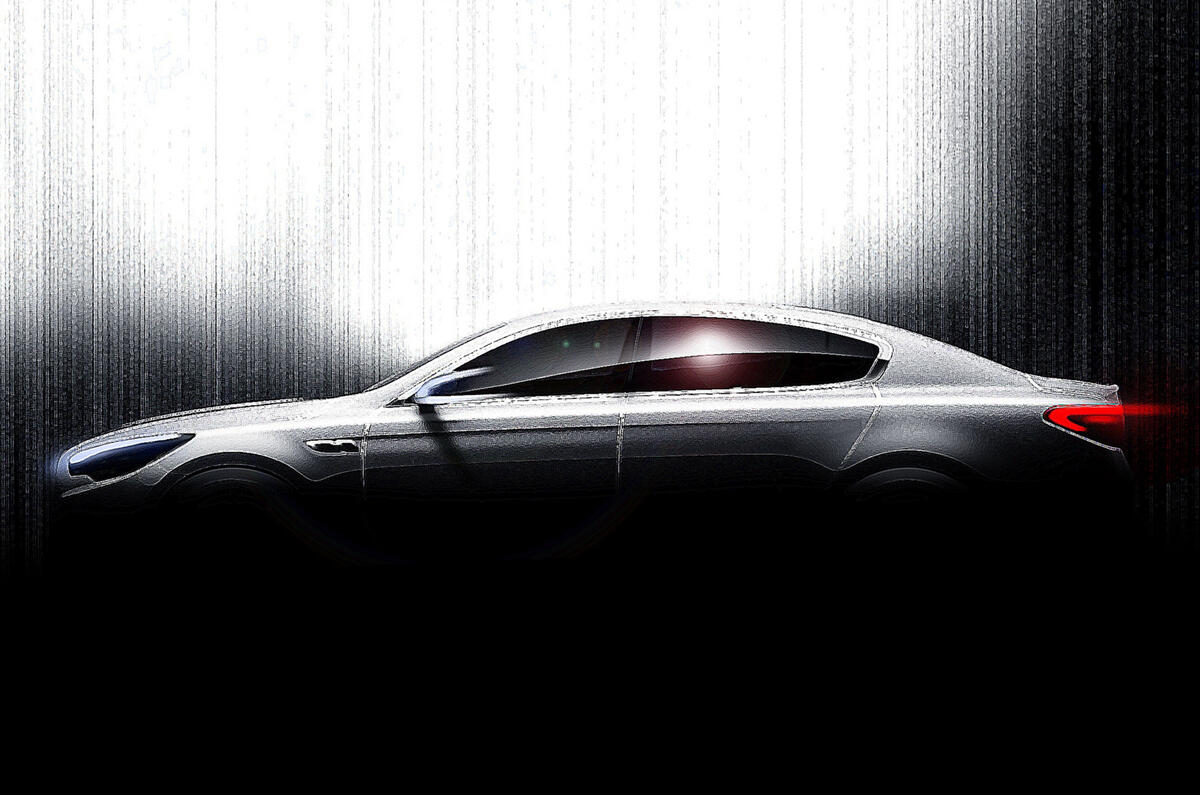 New Kia flagship spied