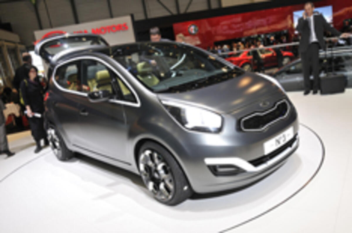 Kia No3 shown in Geneva