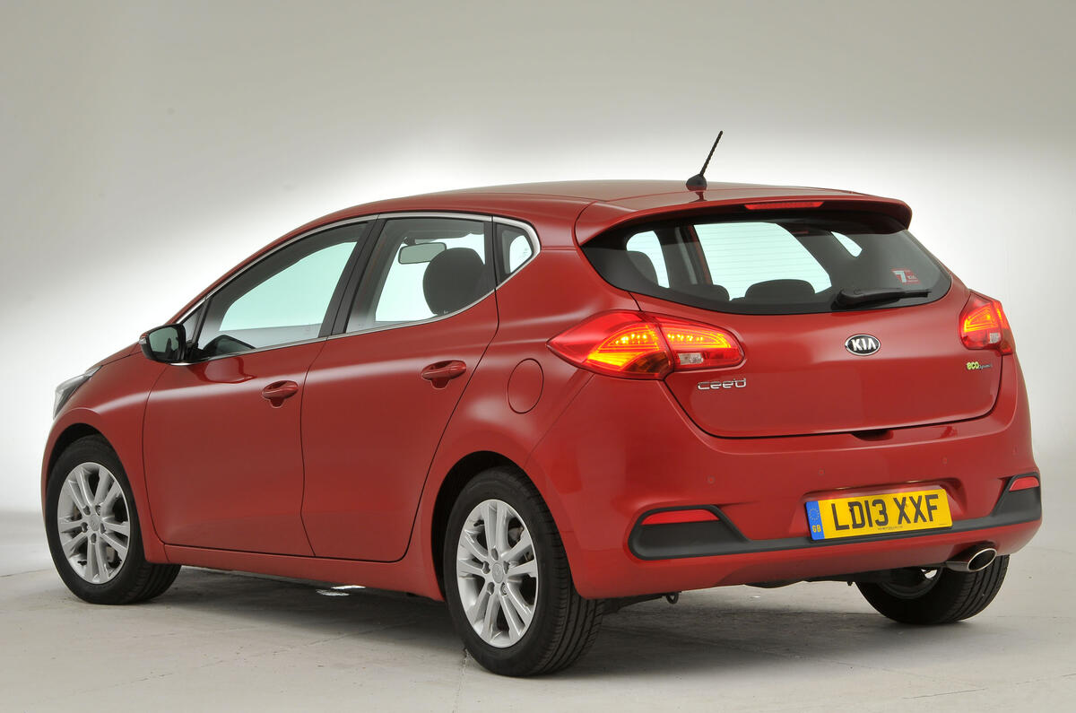 Kia Cee'd rear quarter