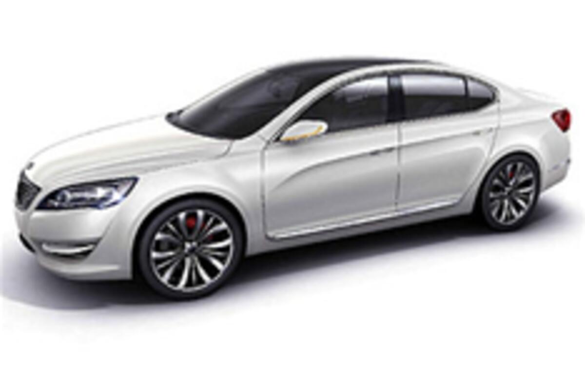 Kia VG executive saloon unveiled